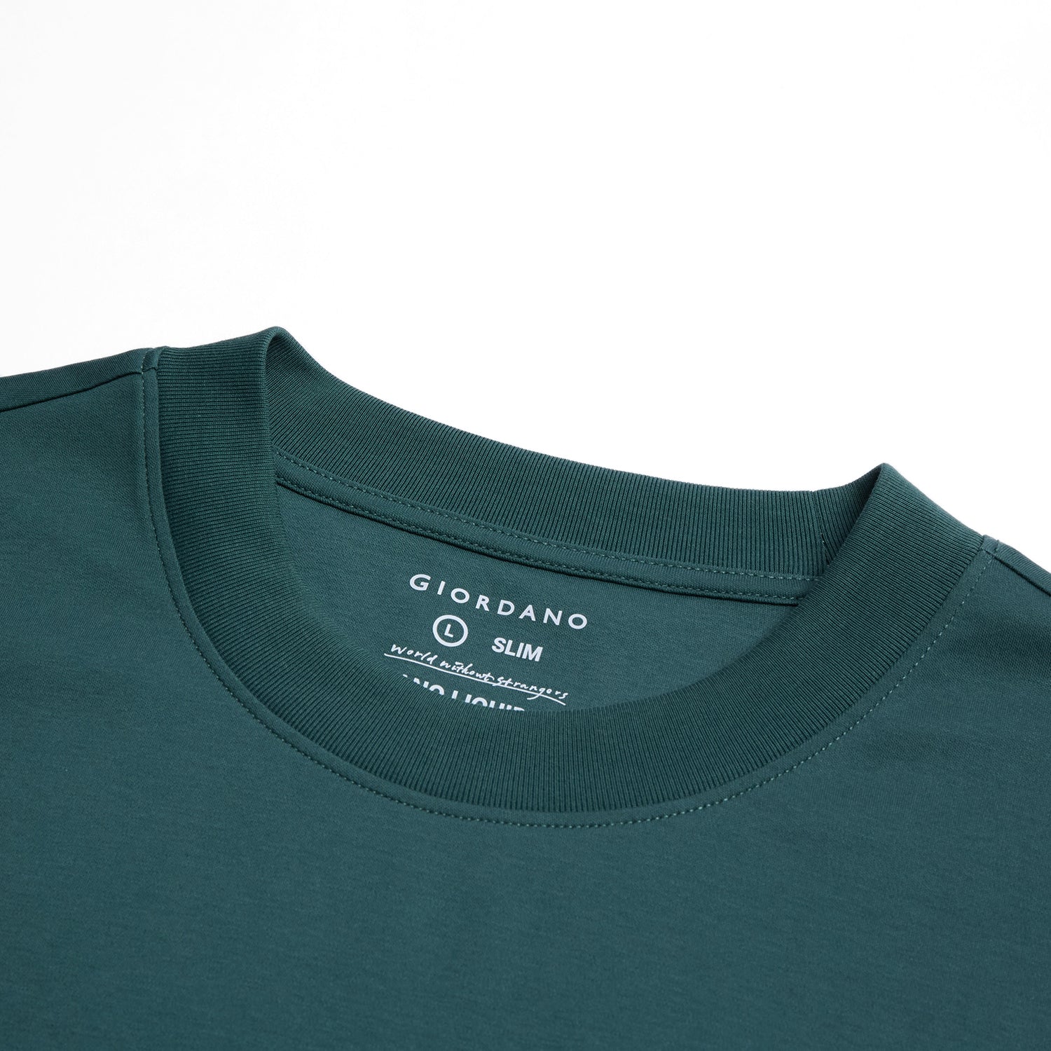 Men's Slim Fit Liquid Touch Cotton Crew Neck Tee