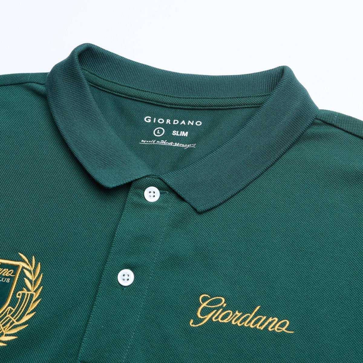 Men's Slim Fit Club House Embroidered Polo