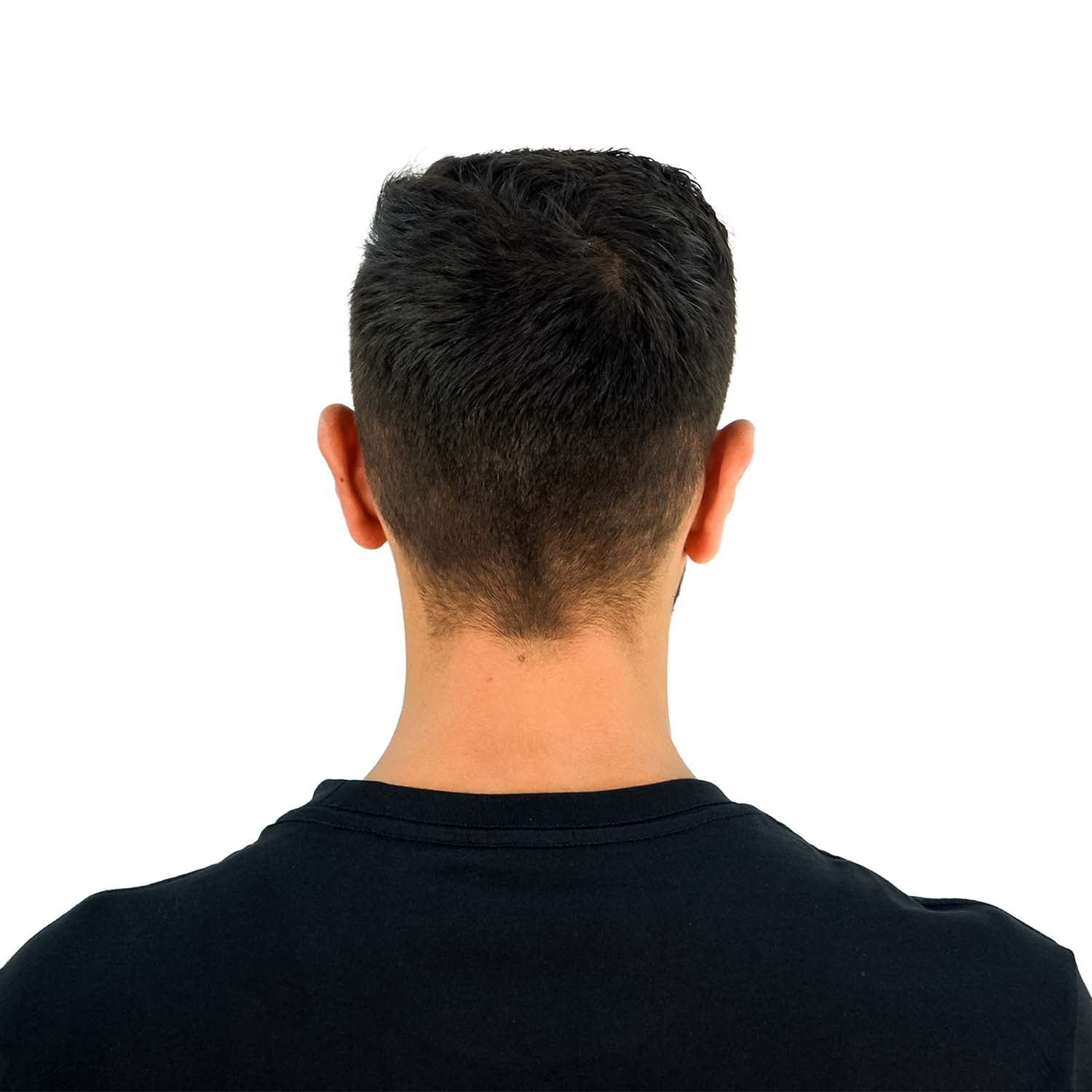 تي شيرت رجالي مطبوع عليه عبارة "عالم بلا غرباء" - قصة ضيقة، رقبة دائرية، قطن