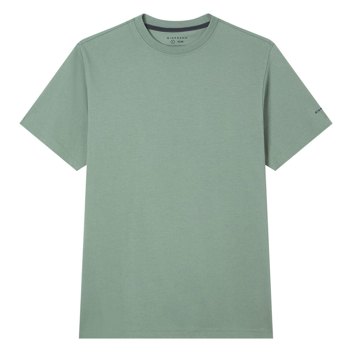 Men’s Slim Fit Cotton Crew Neck Tee