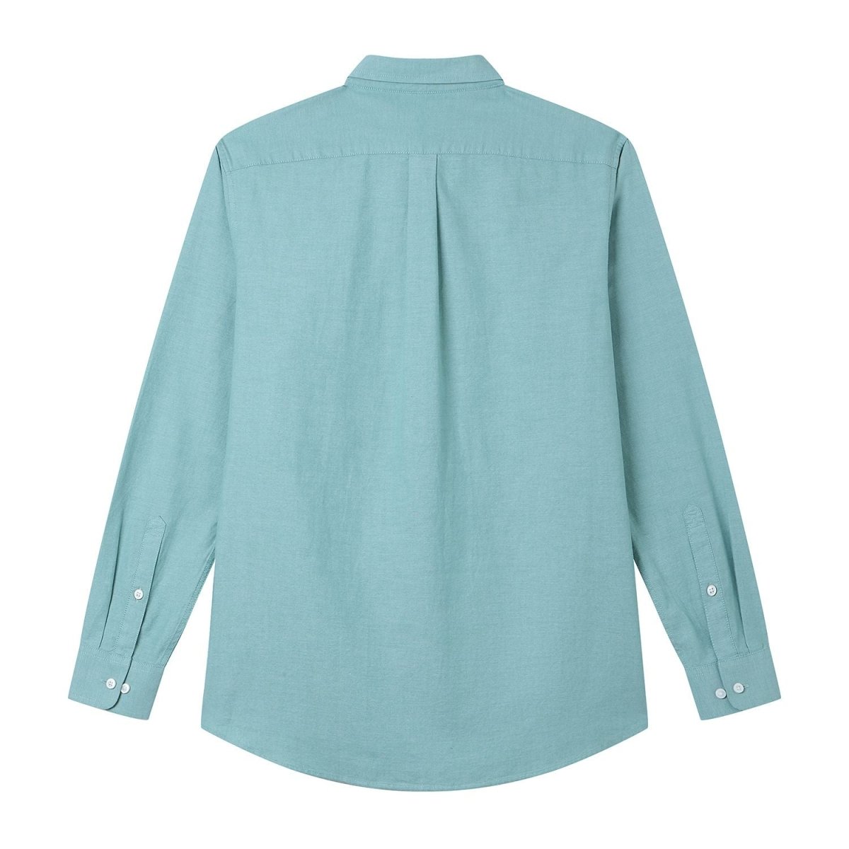 Men's Cotton Slim Oxford Shirt With Embroidery