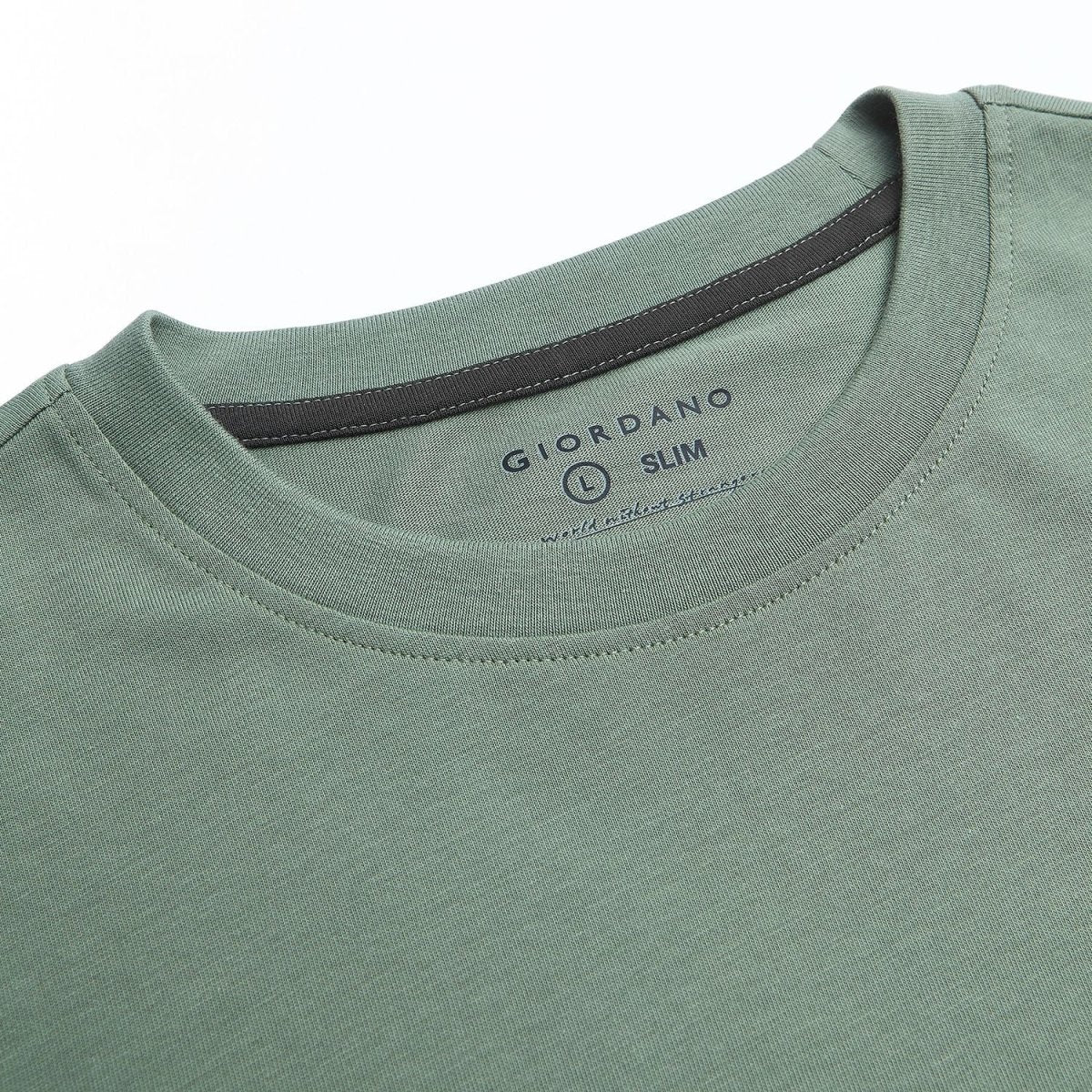 Men’s Slim Fit Cotton Crew Neck Tee