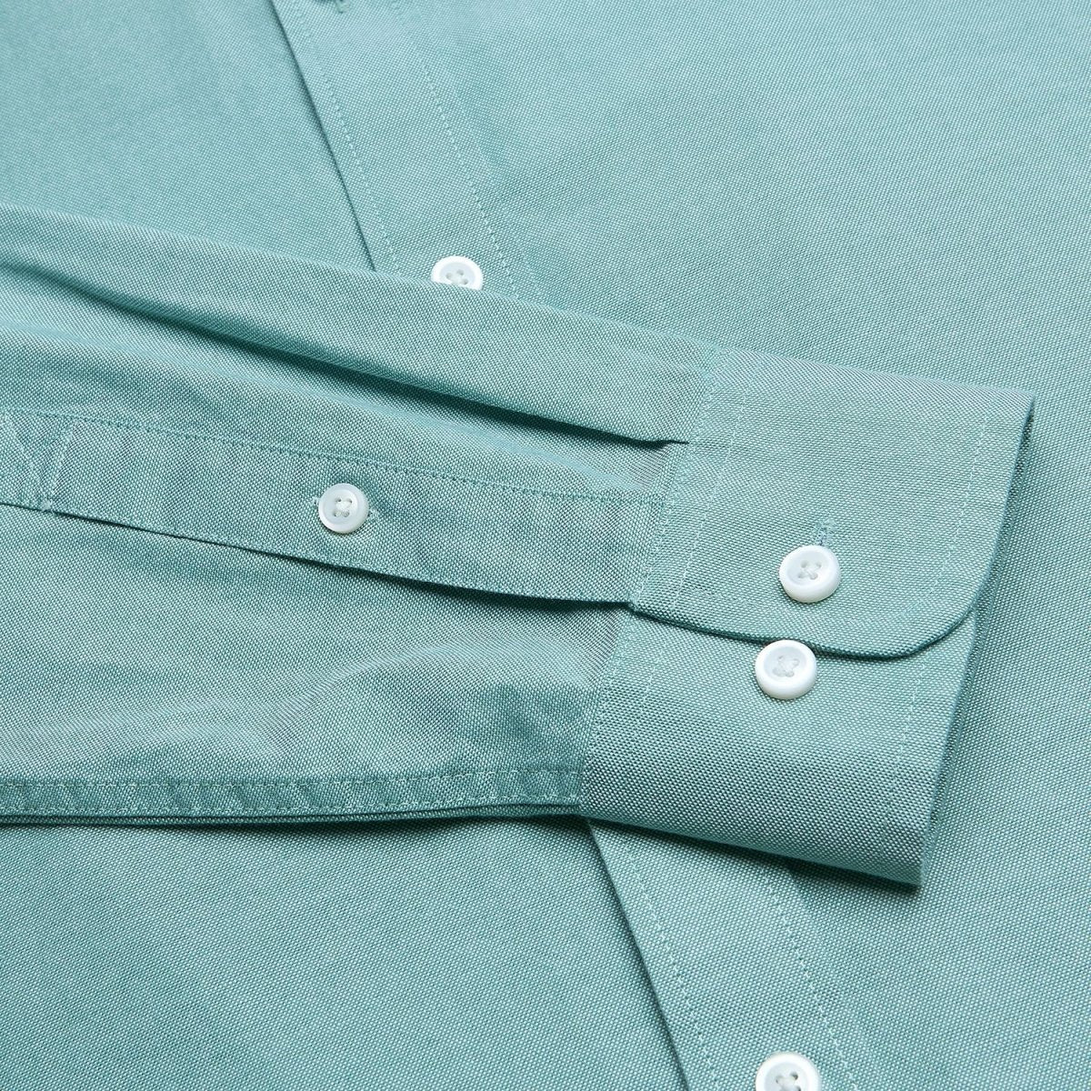 Men's Cotton Slim Oxford Shirt With Embroidery