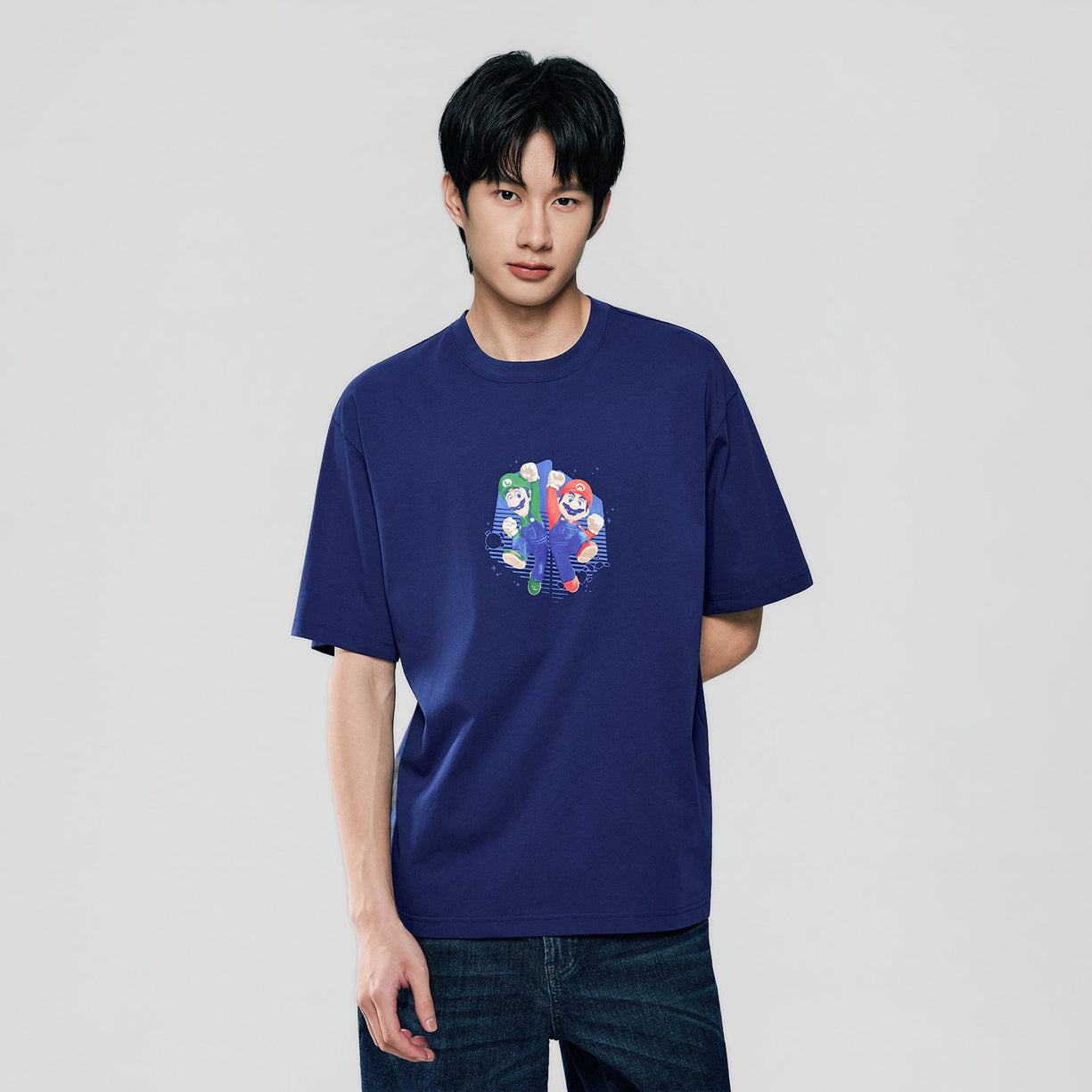 Men's Super Mario Relaxed PrintTee