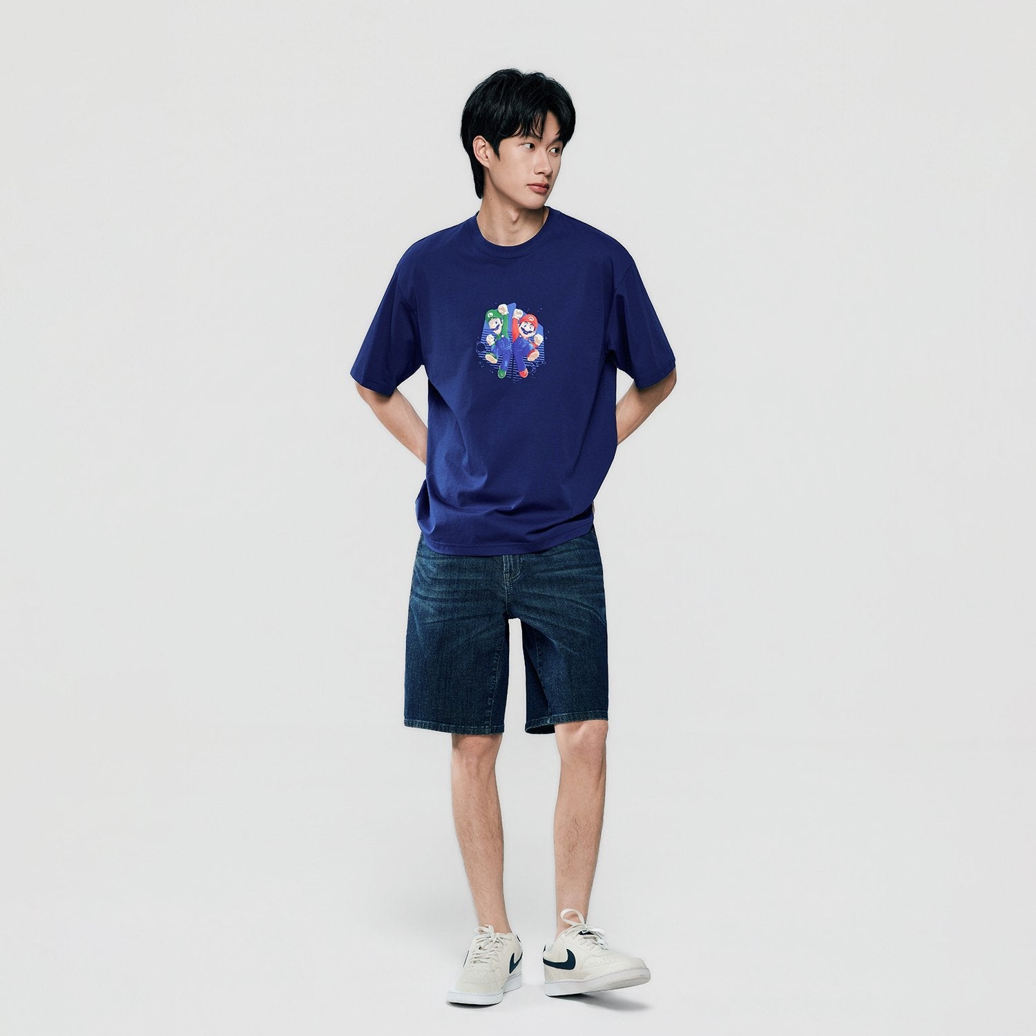 Men's Super Mario Relaxed PrintTee