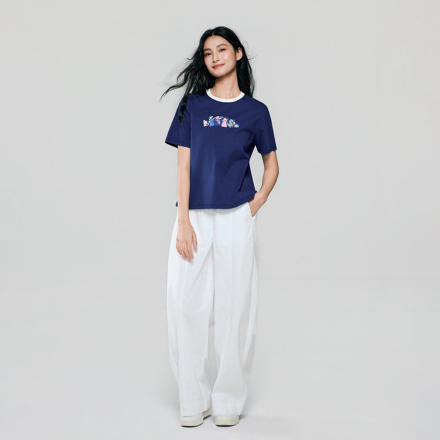 Women's Super Mario Relaxed Print Tee