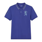 Men’s Cotton Slim Polo with 3D Lion Embroidery