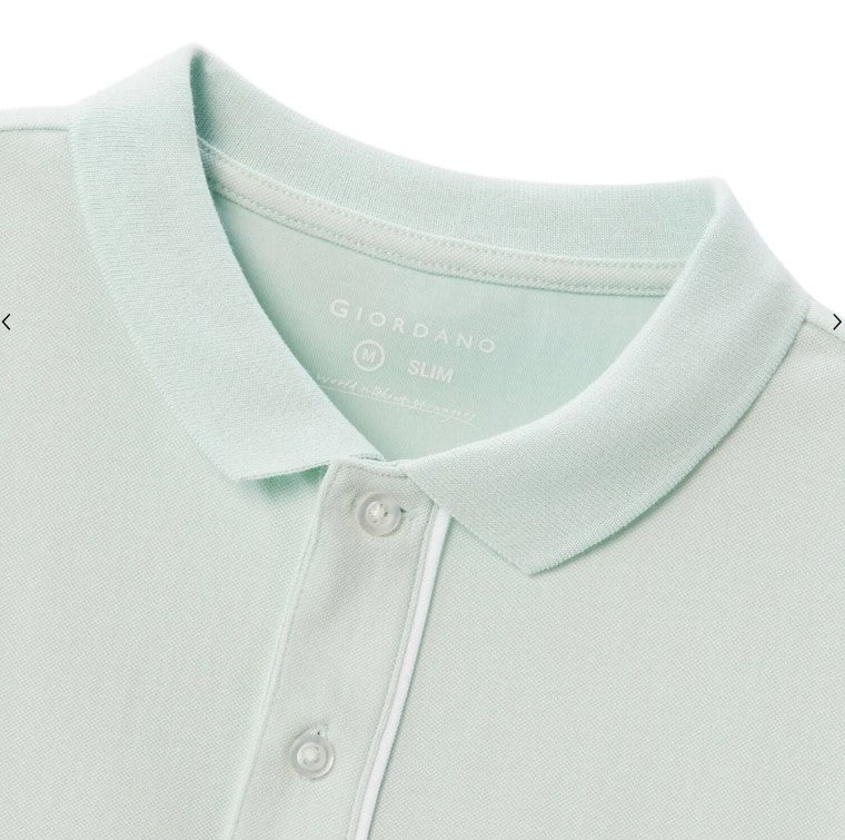 Men's Slim Fit Solid Pique Polo