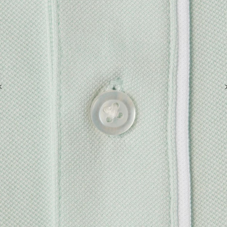 Men's Slim Fit Solid Pique Polo