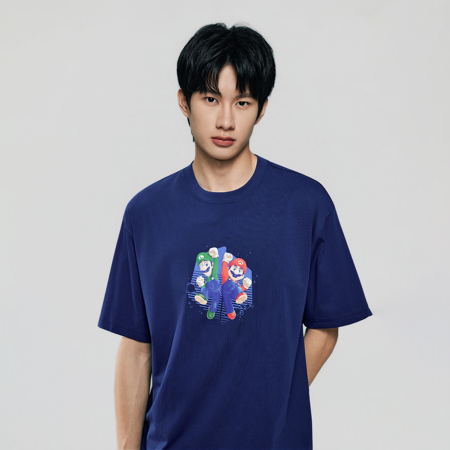 Men's Super Mario Relaxed PrintTee