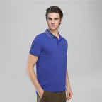 Men’s Cotton Slim Polo with 3D Lion Embroidery