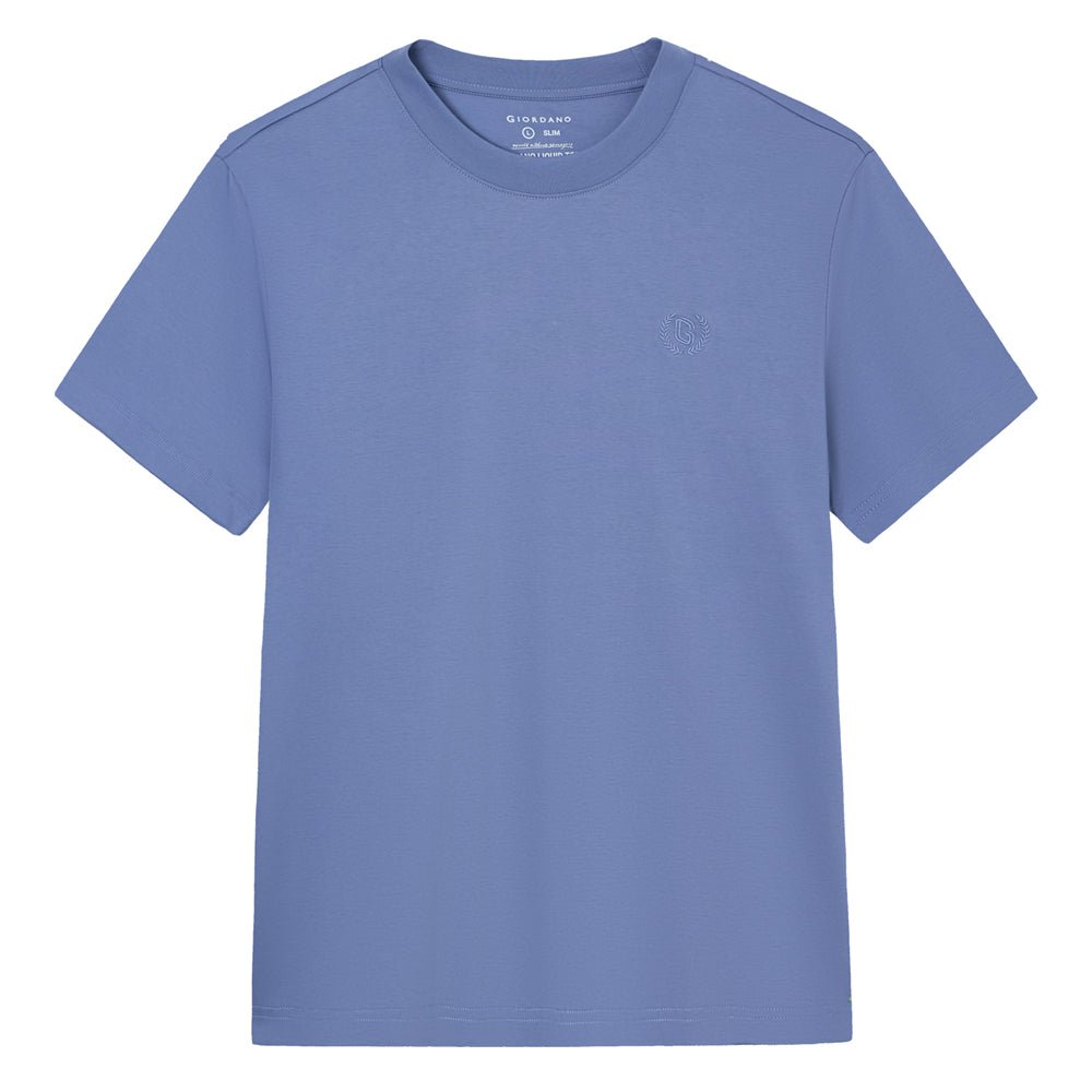 Men's Slim Fit Liquid Touch Cotton Crew Neck Tee