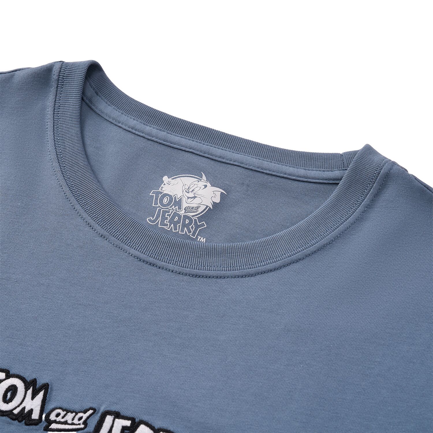Men's Relaxed Fit Tom & Jerry Cotton Graphic Tee