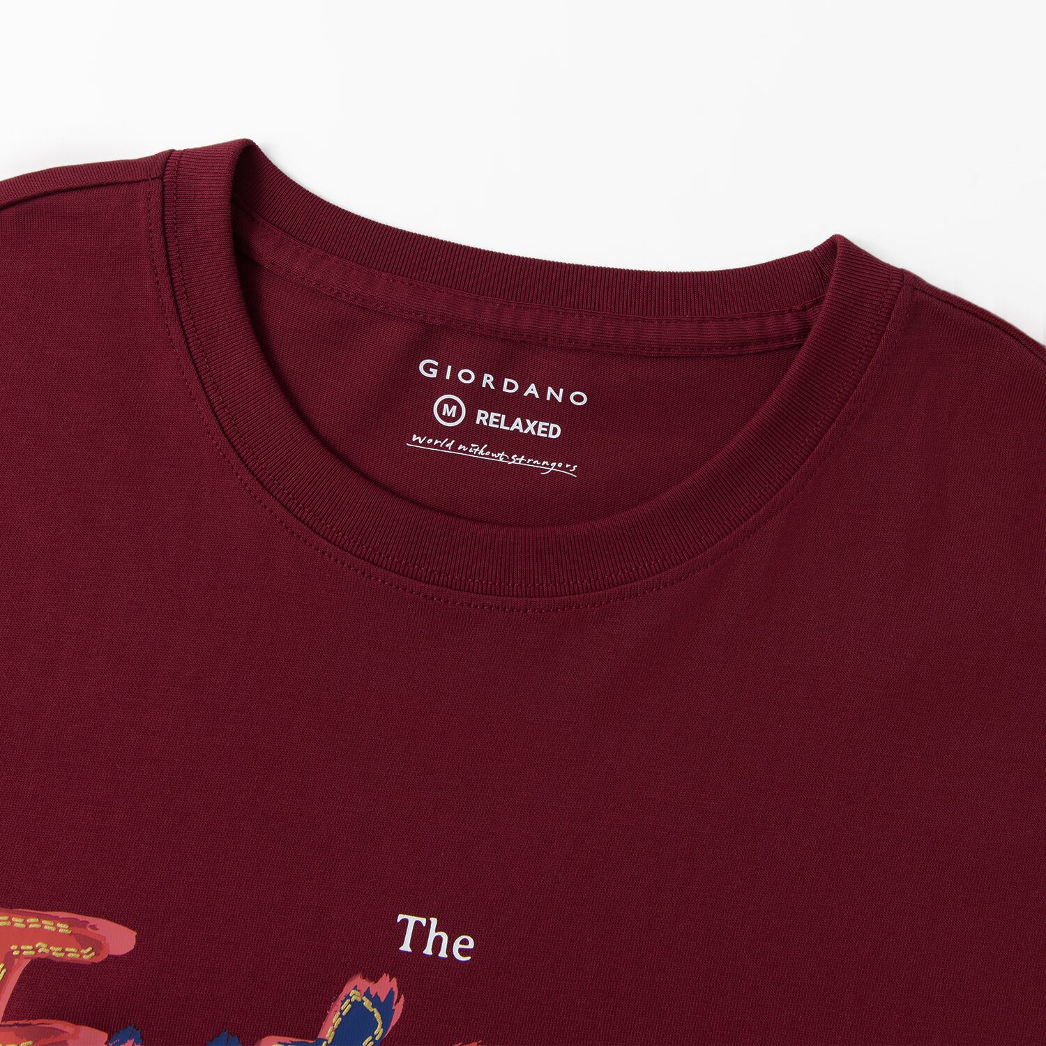 Men’S Graphic Print Cotton Jersey Tee – Relaxed Fit