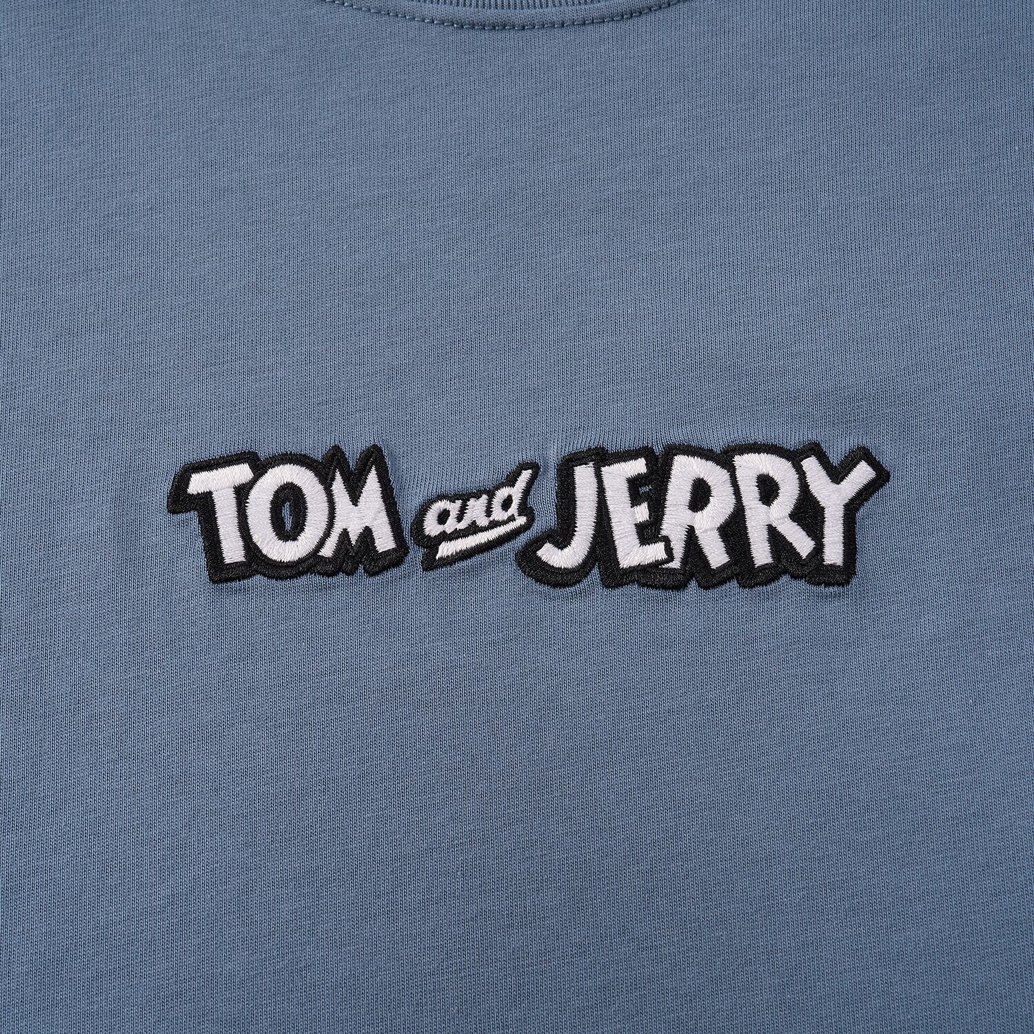 Men's Relaxed Fit Tom & Jerry Cotton Graphic Tee