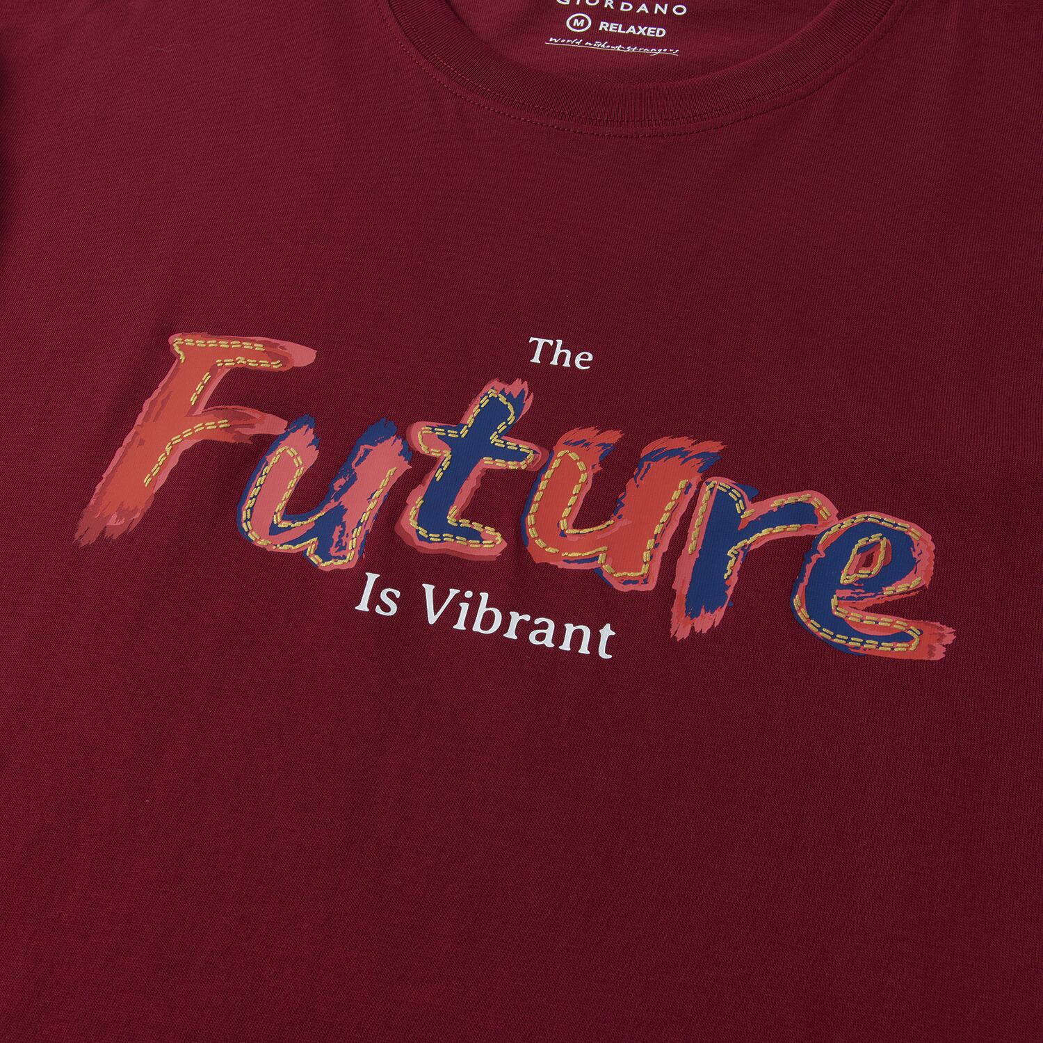 Men’S Graphic Print Cotton Jersey Tee – Relaxed Fit