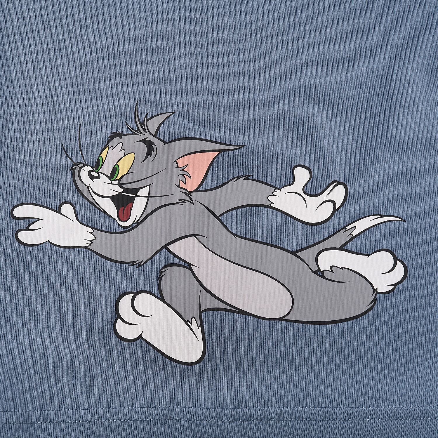 Men's Relaxed Fit Tom & Jerry Cotton Graphic Tee