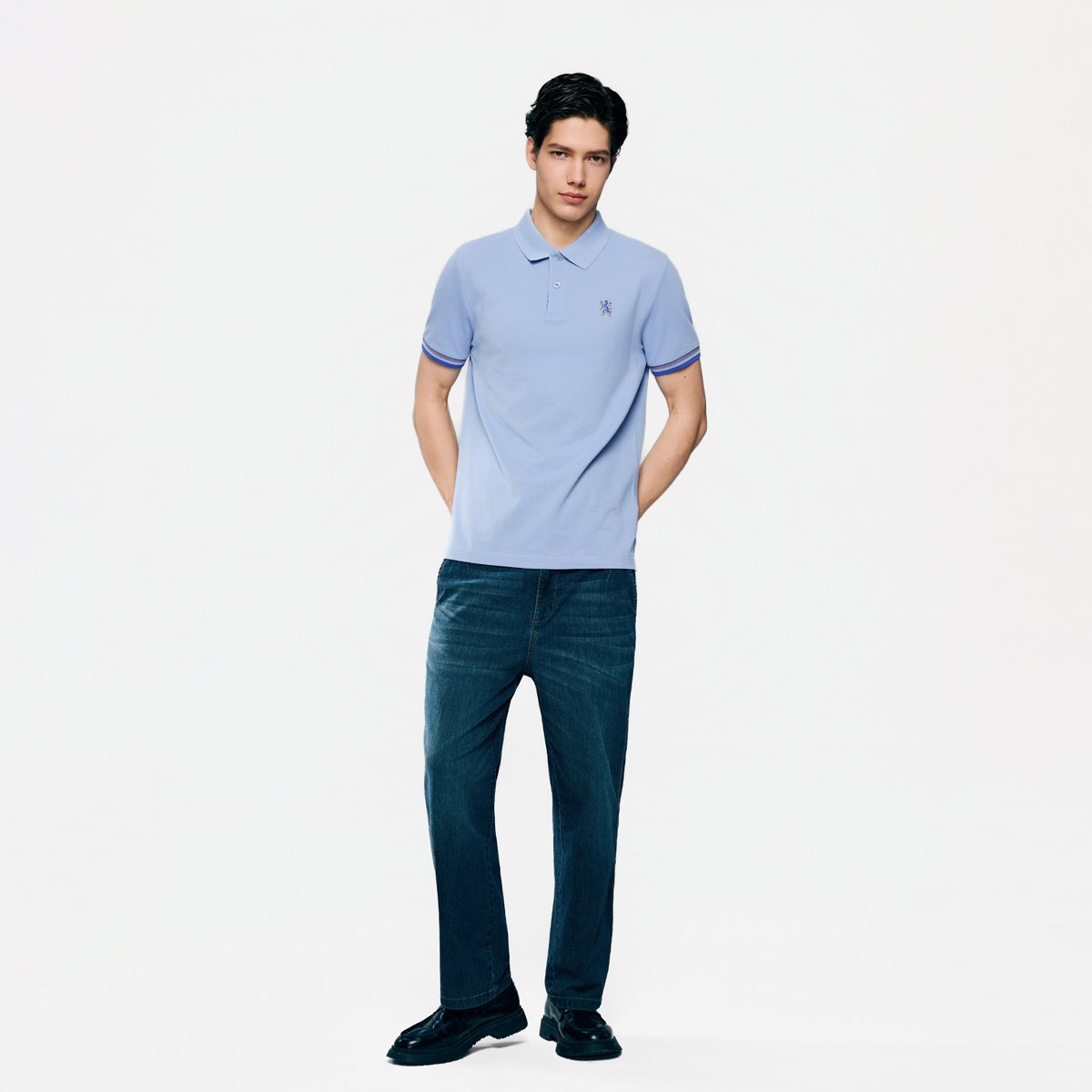 Men's Slim Fit Performance Pique Polo