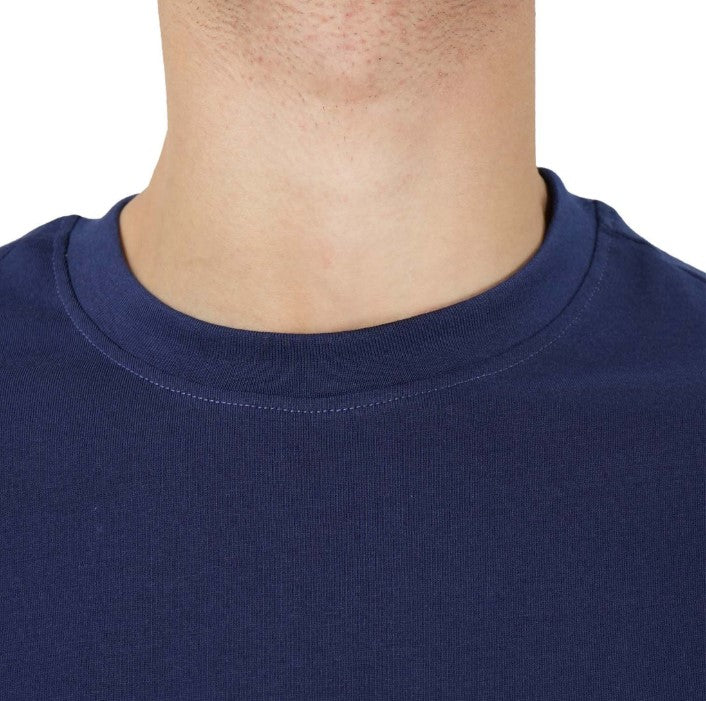 Men's Giordano Cotton Crewneck Slim Fit Tee - Short Sleeve