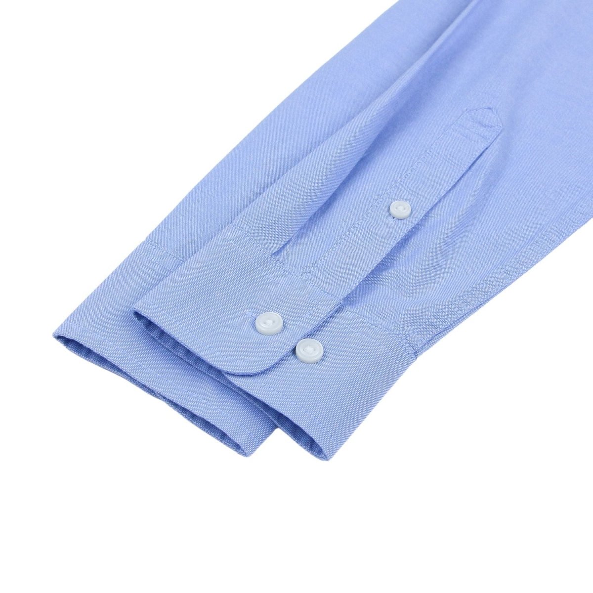 Men's Cotton Slim Oxford Shirt With Embroidery