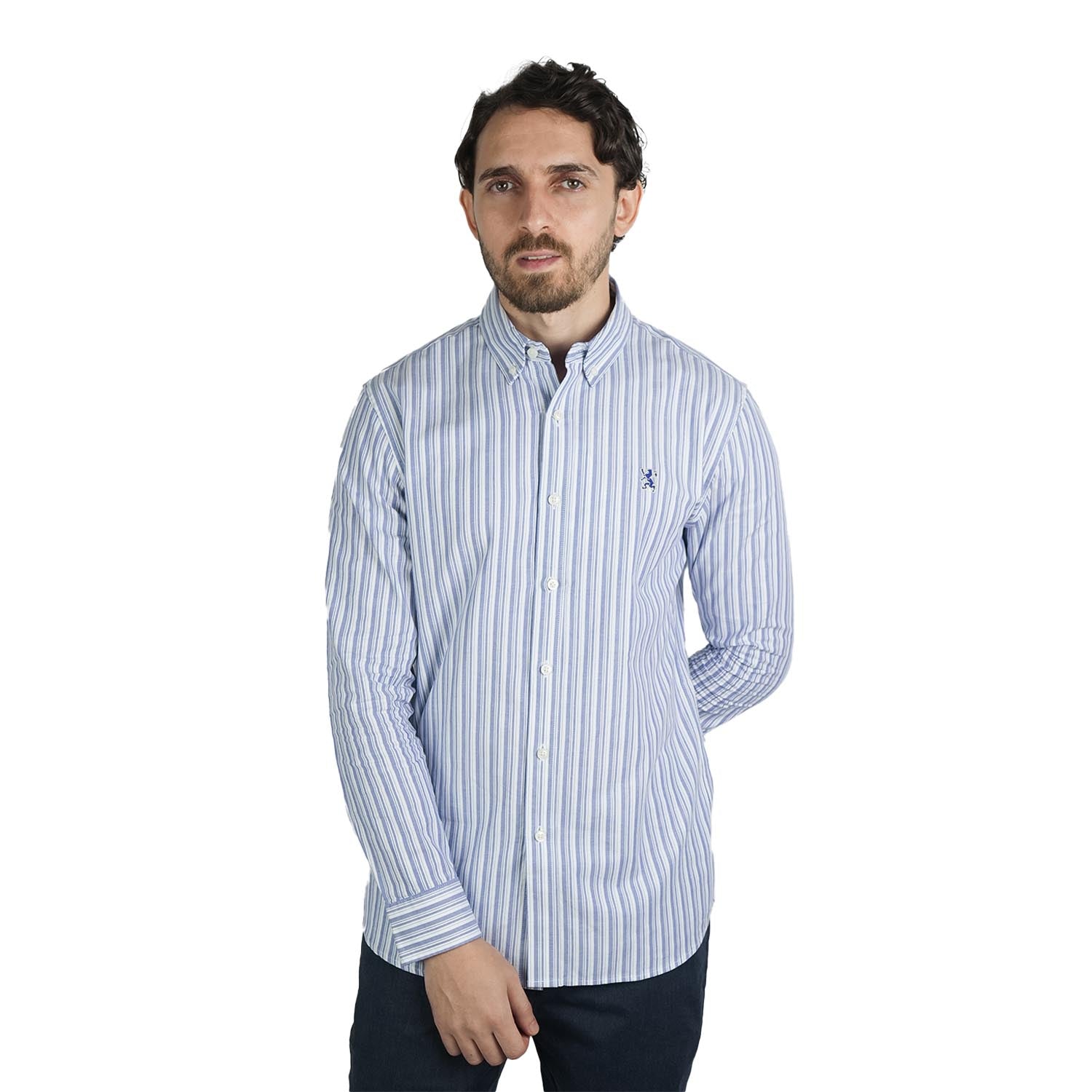 Men's Lion Cotton Oxford Shirt