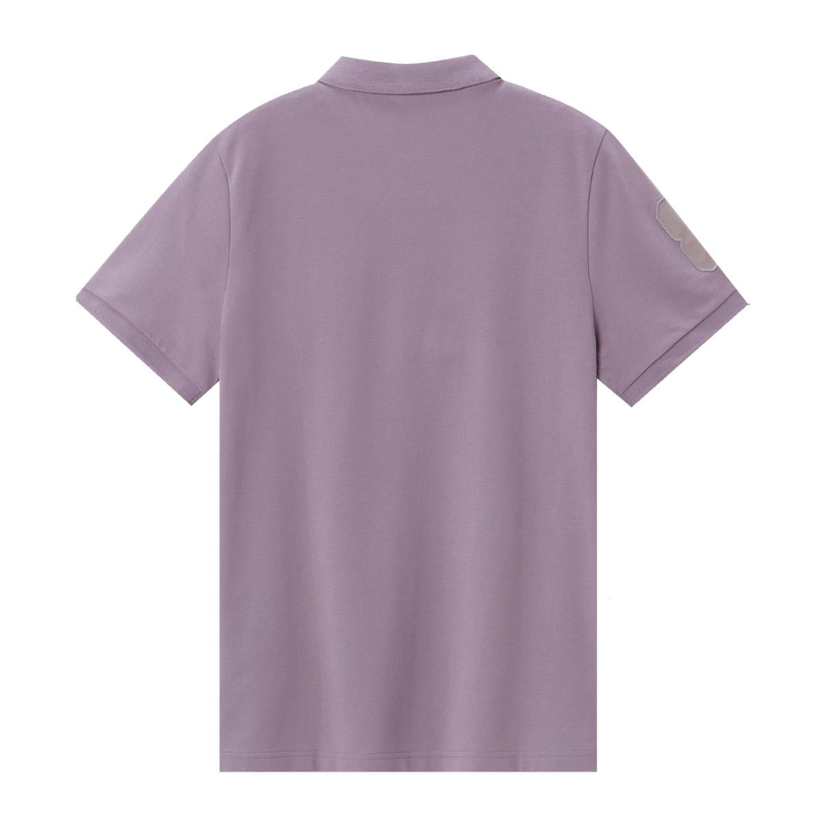 Men's 3D Lion Polo: Slim Fit, Bold Embroidery, Premium Pique