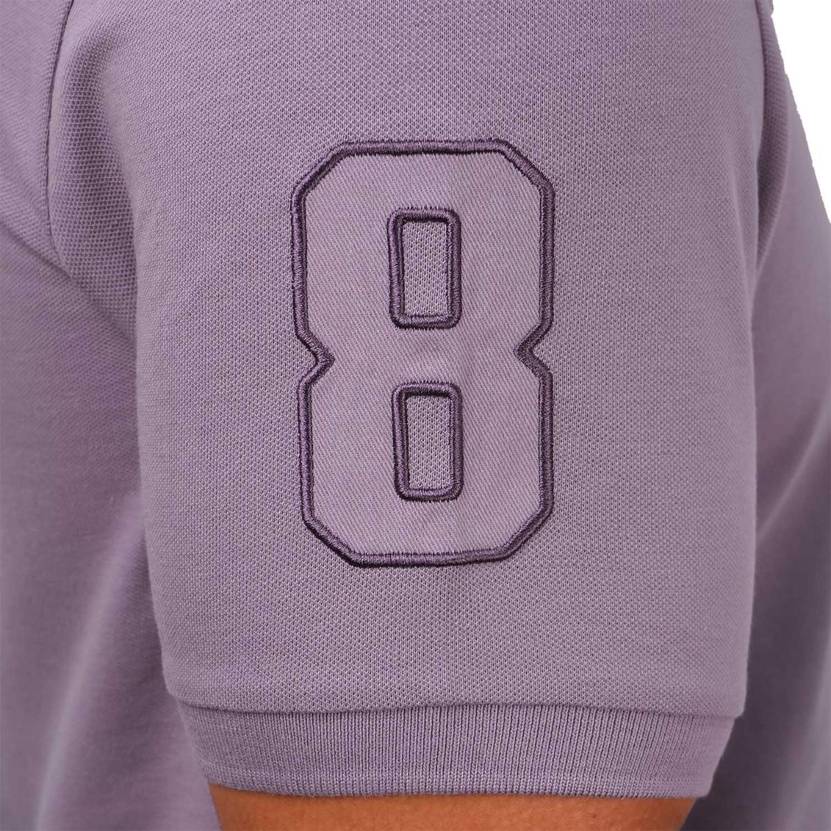 Men's Slim Fit Cotton Short Sleeve Napoleon Polo