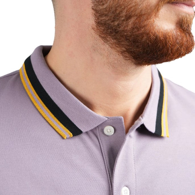 Men's Classic Slim Fit Polo with Signature Embroidery