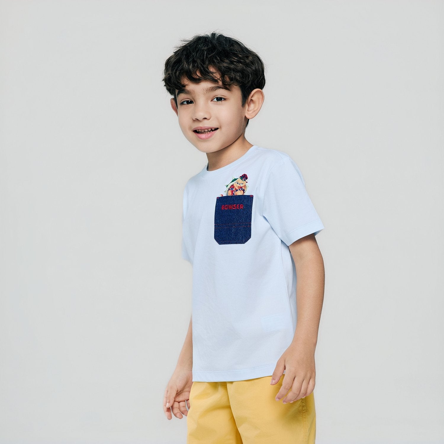 Junior Mario Regular Fit Print Tee