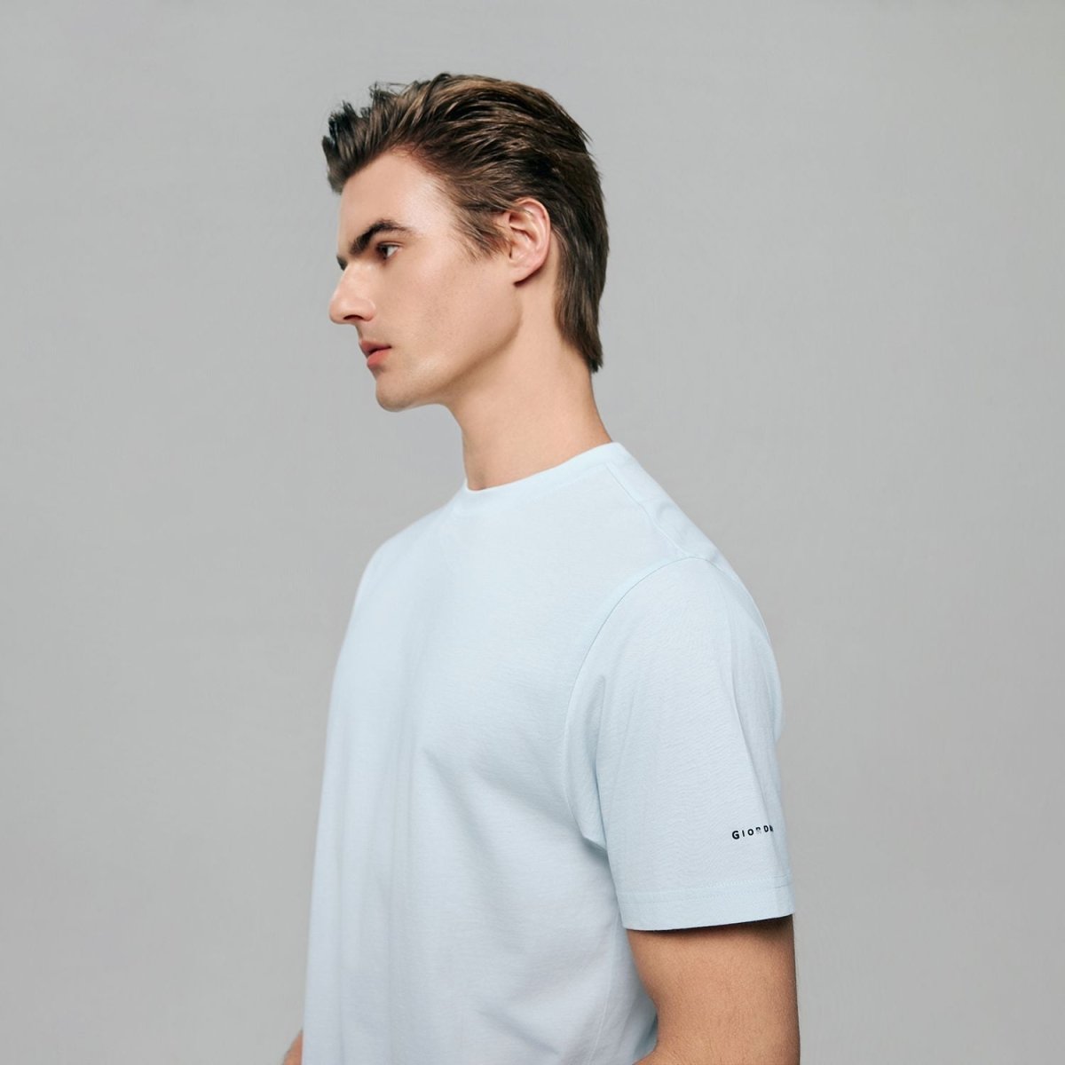 Men’s Slim Fit Cotton Crew Neck Tee