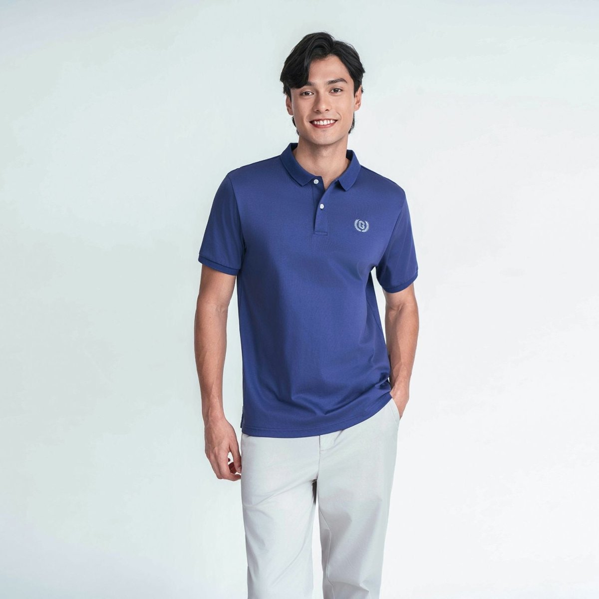 Men’s Liquid Touch Slim Fit Cotton Interlock Polo
