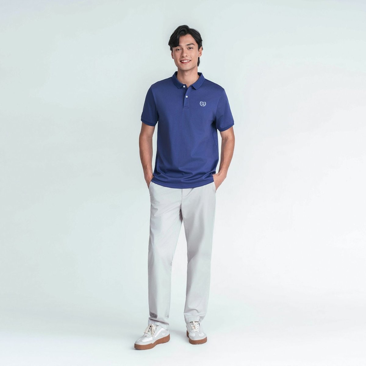 Men’s Liquid Touch Slim Fit Cotton Interlock Polo