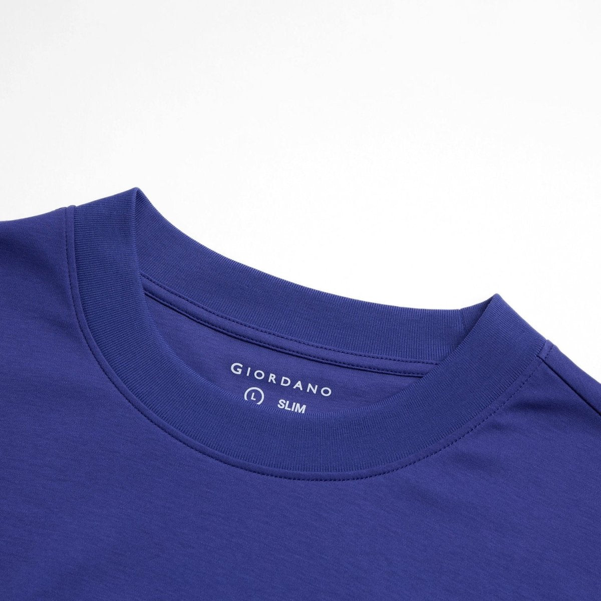 Men's Slim Fit Liquid Touch Cotton Crew Neck Tee