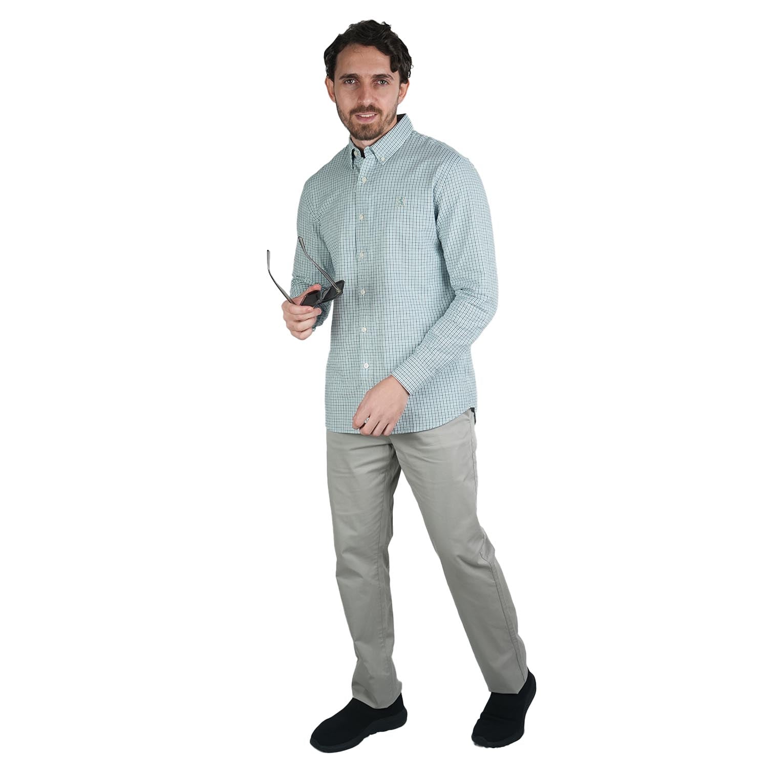 Men's Lion Cotton Oxford Shirt