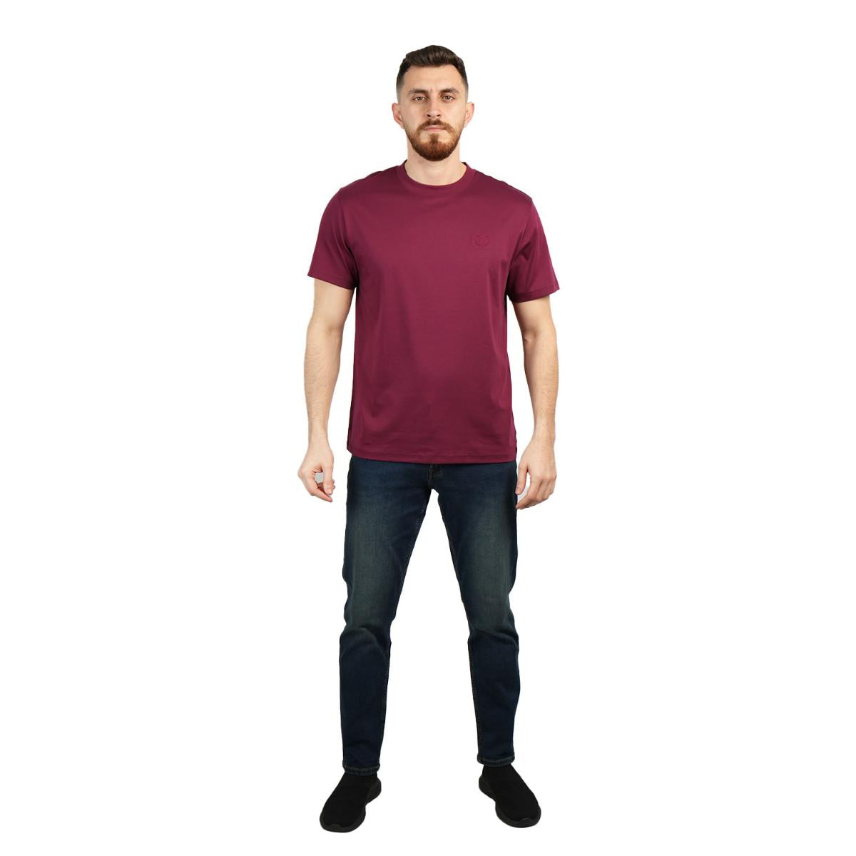 Men's Slim Fit Liquid Touch Smart Collar Tee