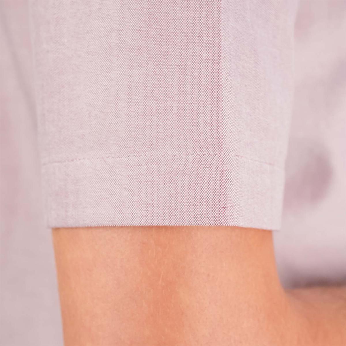 Men's Wrinkle-Free Short Sleeve Cotton Oxford Shirt