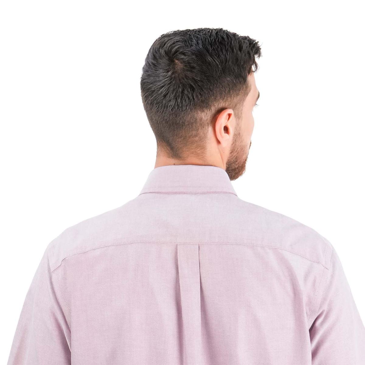 Men's Wrinkle-Free Short Sleeve Cotton Oxford Shirt