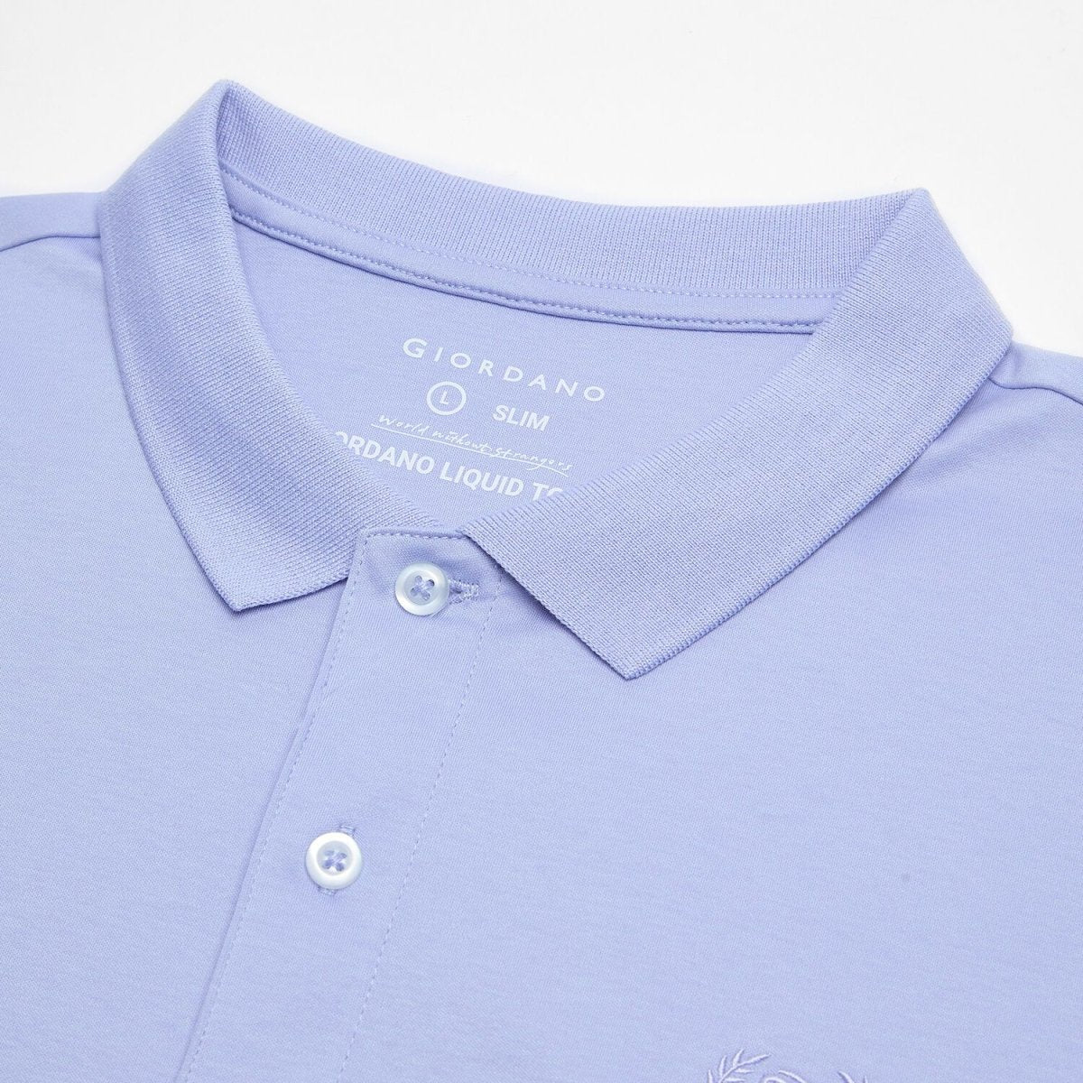 Men’s Liquid Touch Slim Fit Cotton Interlock Polo