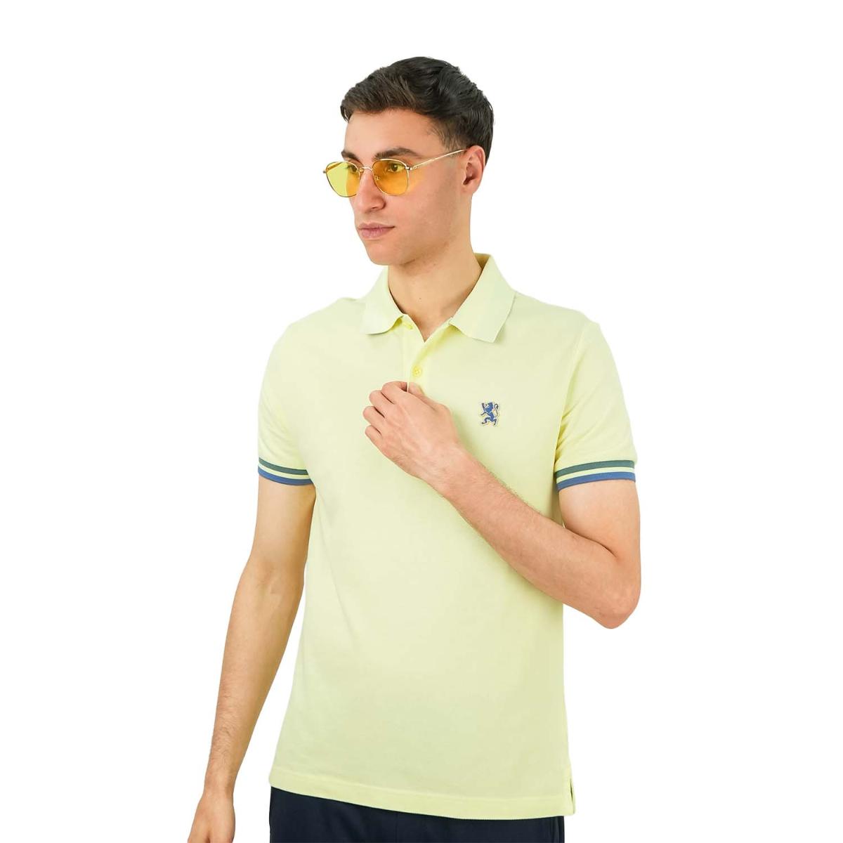 Men's Performance Polo: Classic Piqué, Tipped Collar, Embroidered Detail