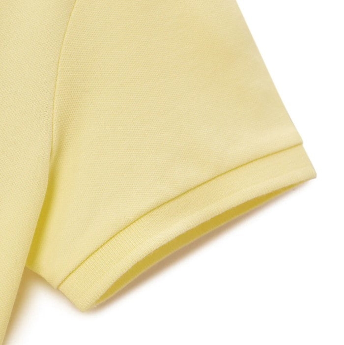 قميص بولو نسائي من القطن والليكرا بتطريز أسد ثلاثي الأبعاد