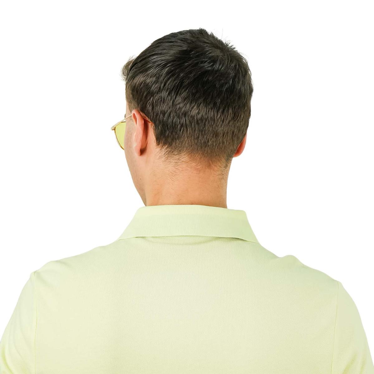 Men's Performance Polo: Classic Piqué, Tipped Collar, Embroidered Detail