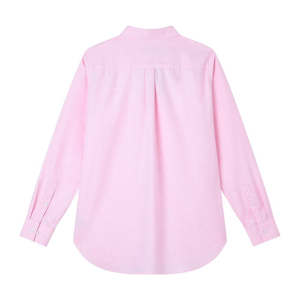 Men’s Cotton Long-Sleeve Wrinkle-Free Shirt