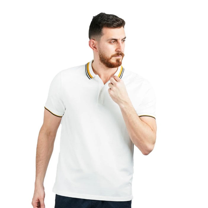 Men's Classic Slim Fit Polo with Signature Embroidery