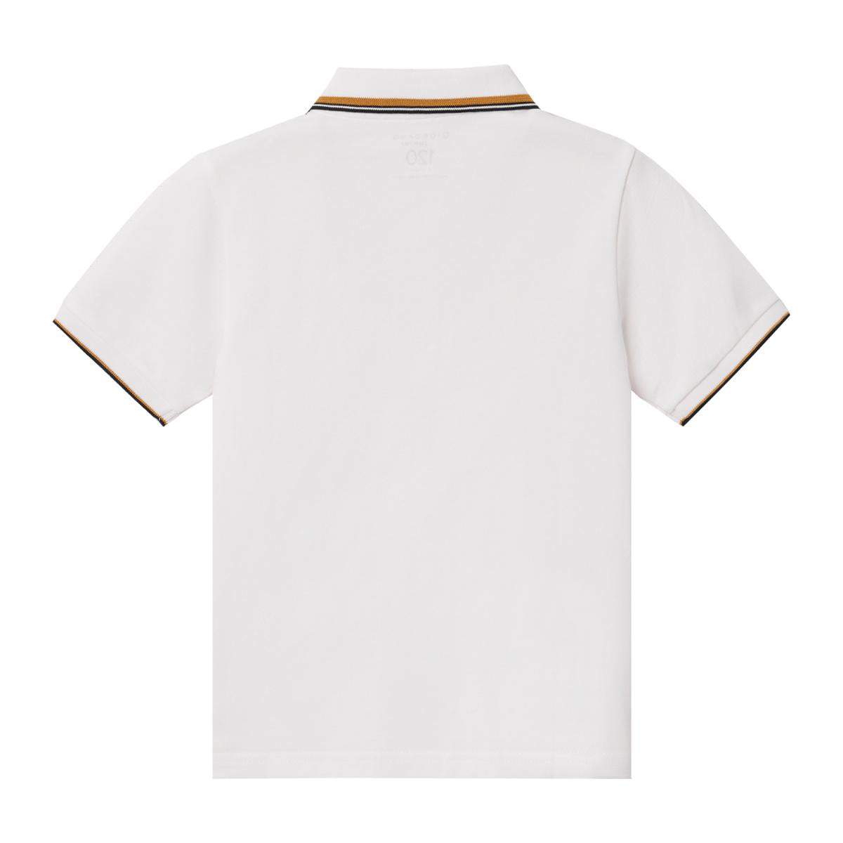 Junior's Slim Fit Cotton Pique Signature Embroidery Polo