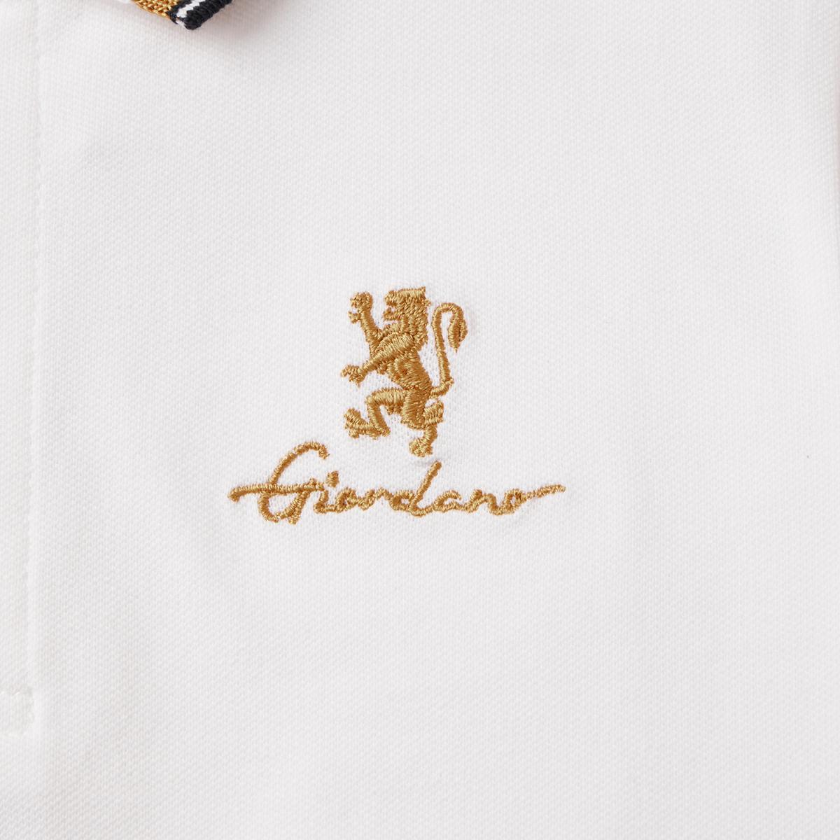 Junior's Slim Fit Cotton Pique Signature Embroidery Polo