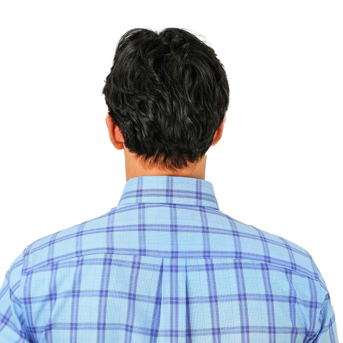 Men's Wrinkle-Free Long Sleeve Cotton Oxford Shirt