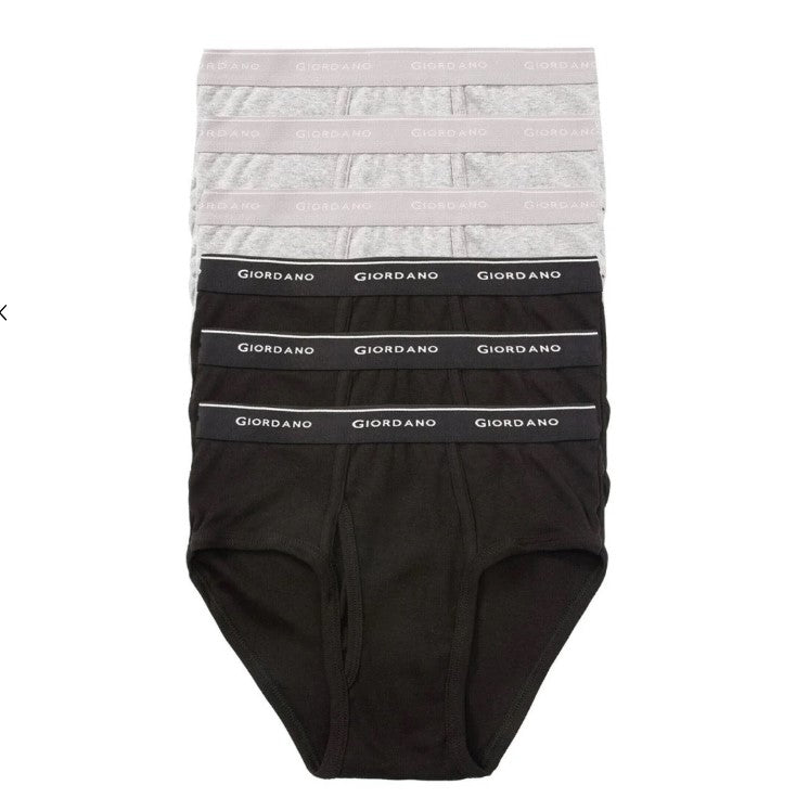 Men's Cotton Classic Fit Briefs - 6-Pack