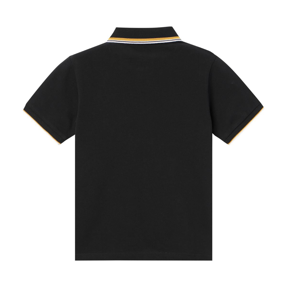 Junior's Slim Fit Cotton Pique Signature Embroidery Polo