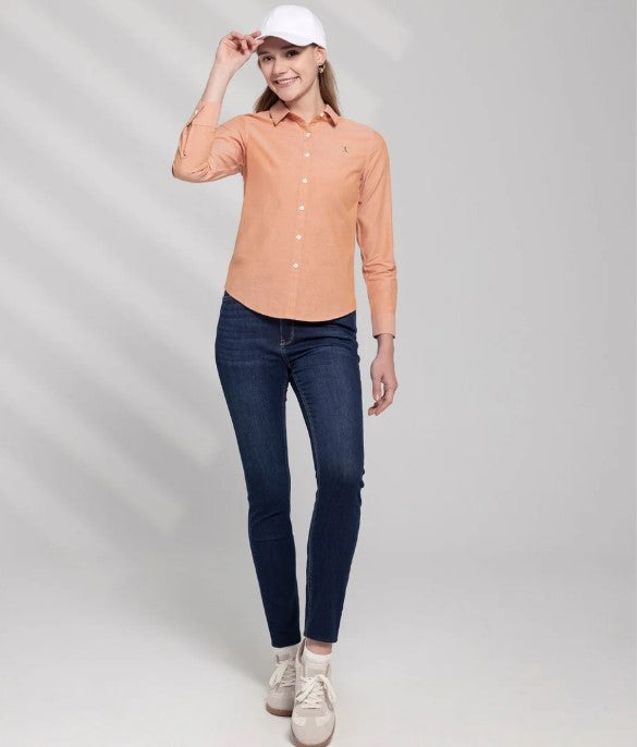 Women Cotton/Polyester Denim HGH Slim