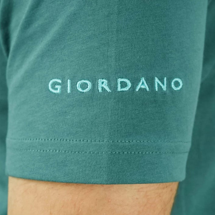 تي شيرت رجالي مطبوع عليه عبارة "عالم بلا غرباء" - قصة ضيقة، رقبة دائرية، قطن